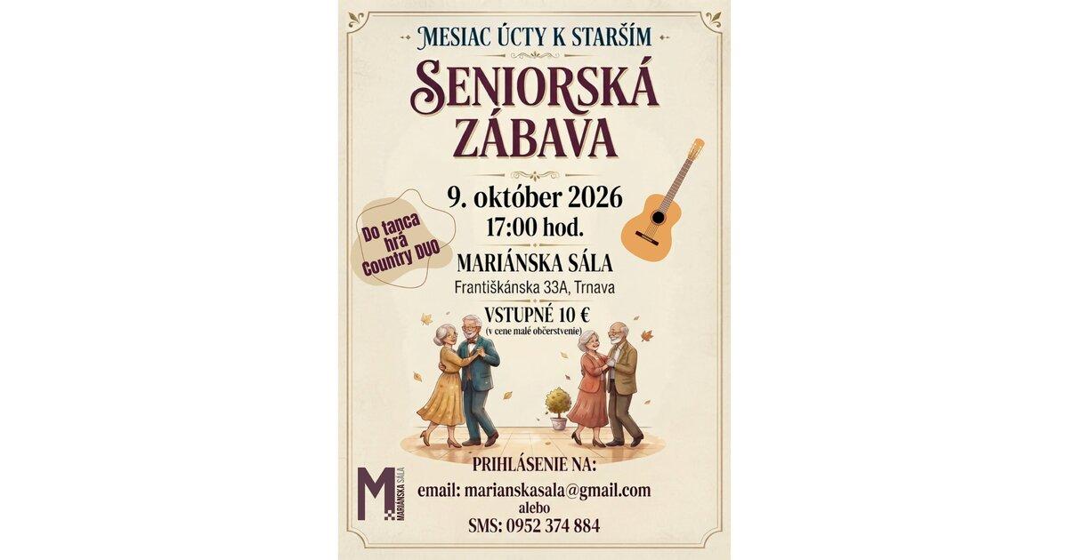 Seniorská zábava