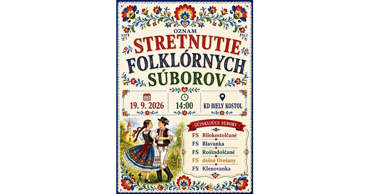 Stretnutie folklórnych súborov