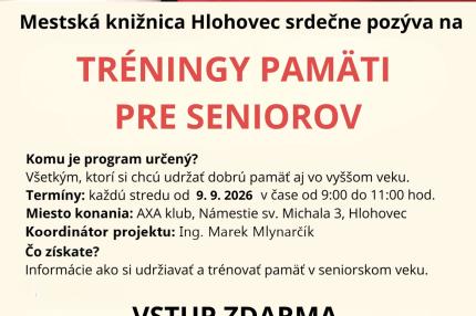 Tréningy pamäti pre seniorov