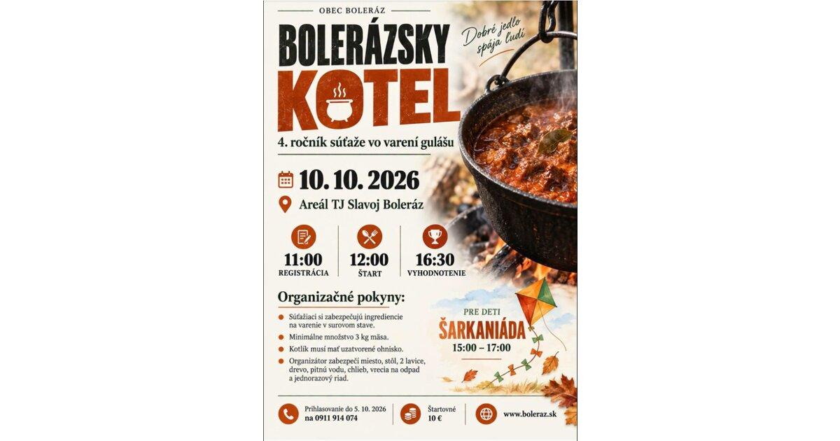 Bolerázky kotel a šarkaniáda