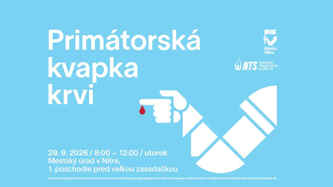 Primátorská kvapka krvi