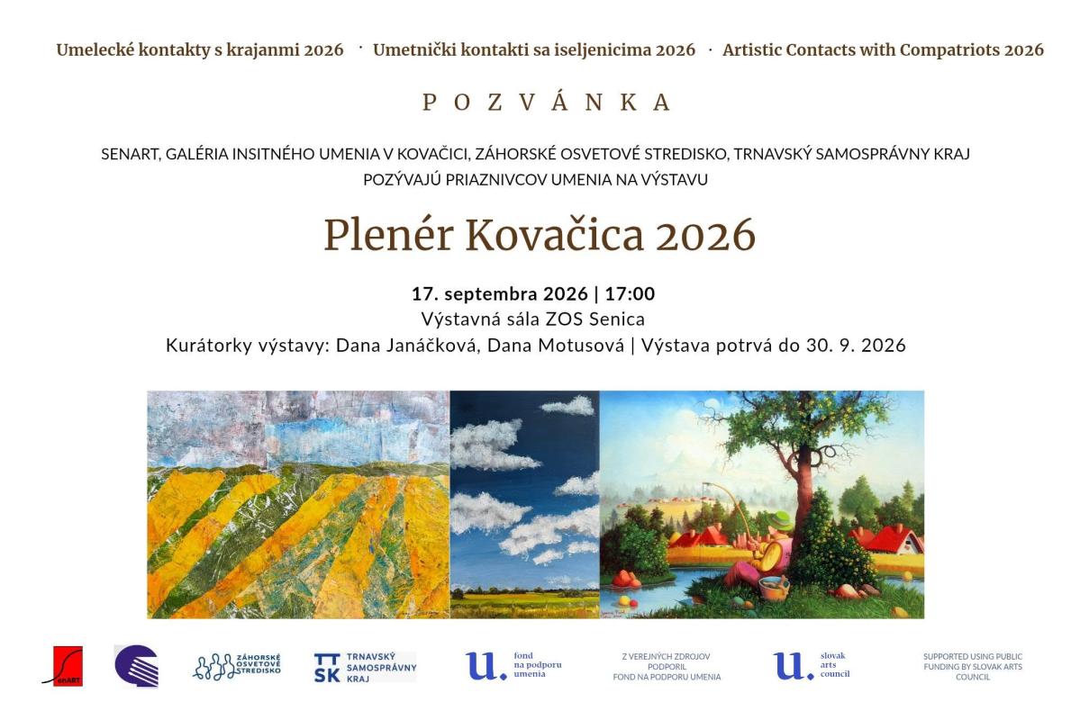 Plenér Kovačica a SenArt