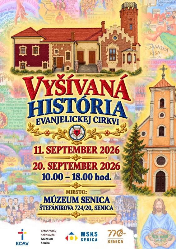 Vyšívaná história evanjelickej cirkvi