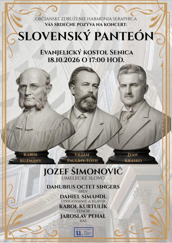 Koncert „Slovenský panteón – Kuzmány, Paulíny-Tóth, Krasko“