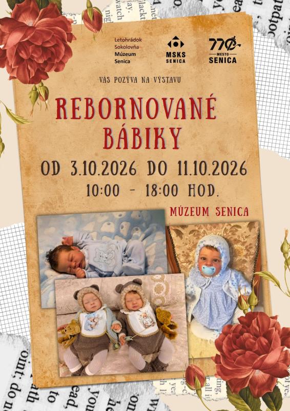 REBORNOVANÉ BÁBIKY V MÚZEU SENICA