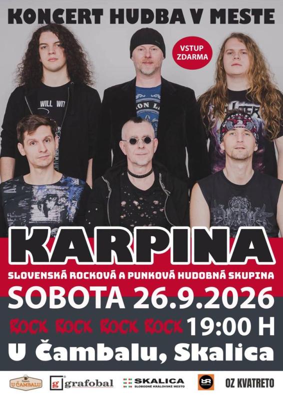 KARPINA - HUDBA V MESTE