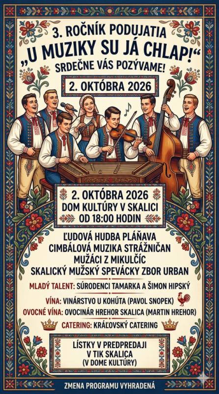 "U muziky su já chlap"
