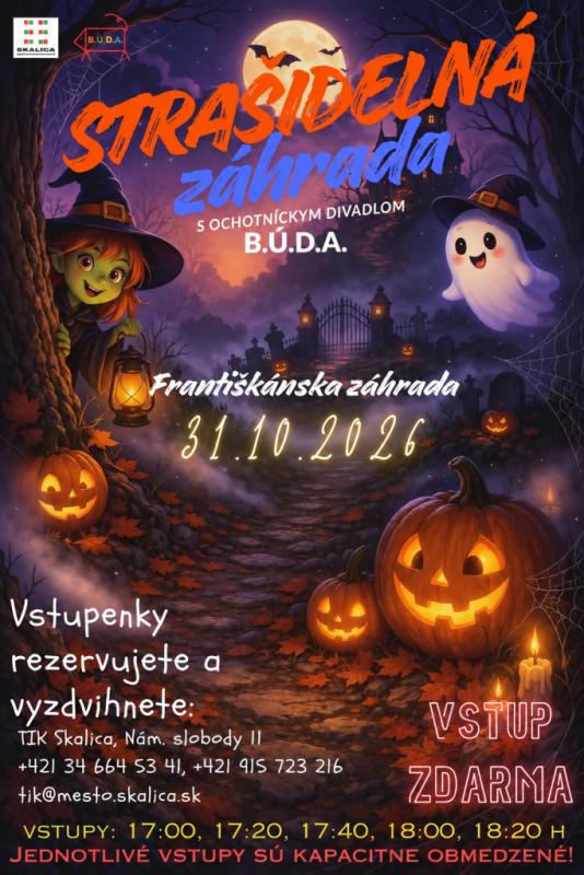 Strašidelná záhrada - tematická prehliadka