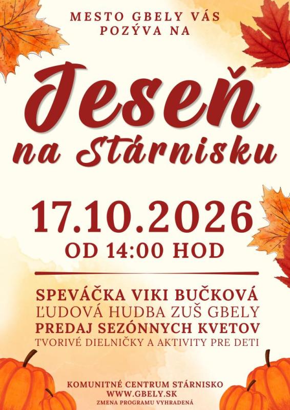 Jeseň na Stárnisku