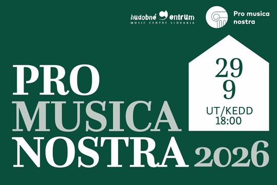VIII.ročník medzinárodného hudobného festivalu Pro musica nostra - Nitriensi