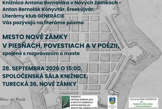 Mesto Nové Zámky v piesňach, povestiach a v poézii spojené s rozprávaním o meste