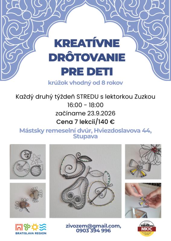 Kreatívne drôtovanie pre deti
